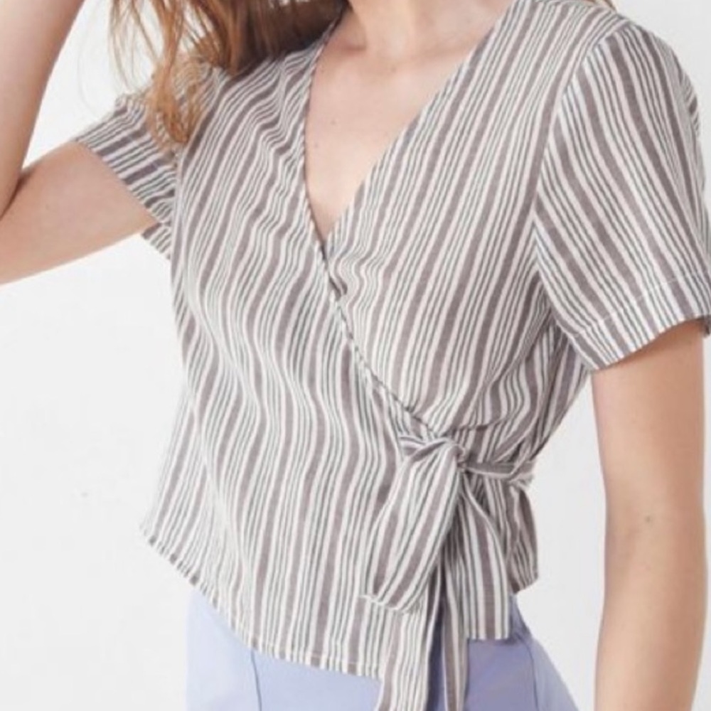 Urban Outfitters Wrap Crop Top